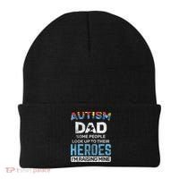 Autism Dad Autism Awareness Autistic Spectrum ASD Beanie thumb 0