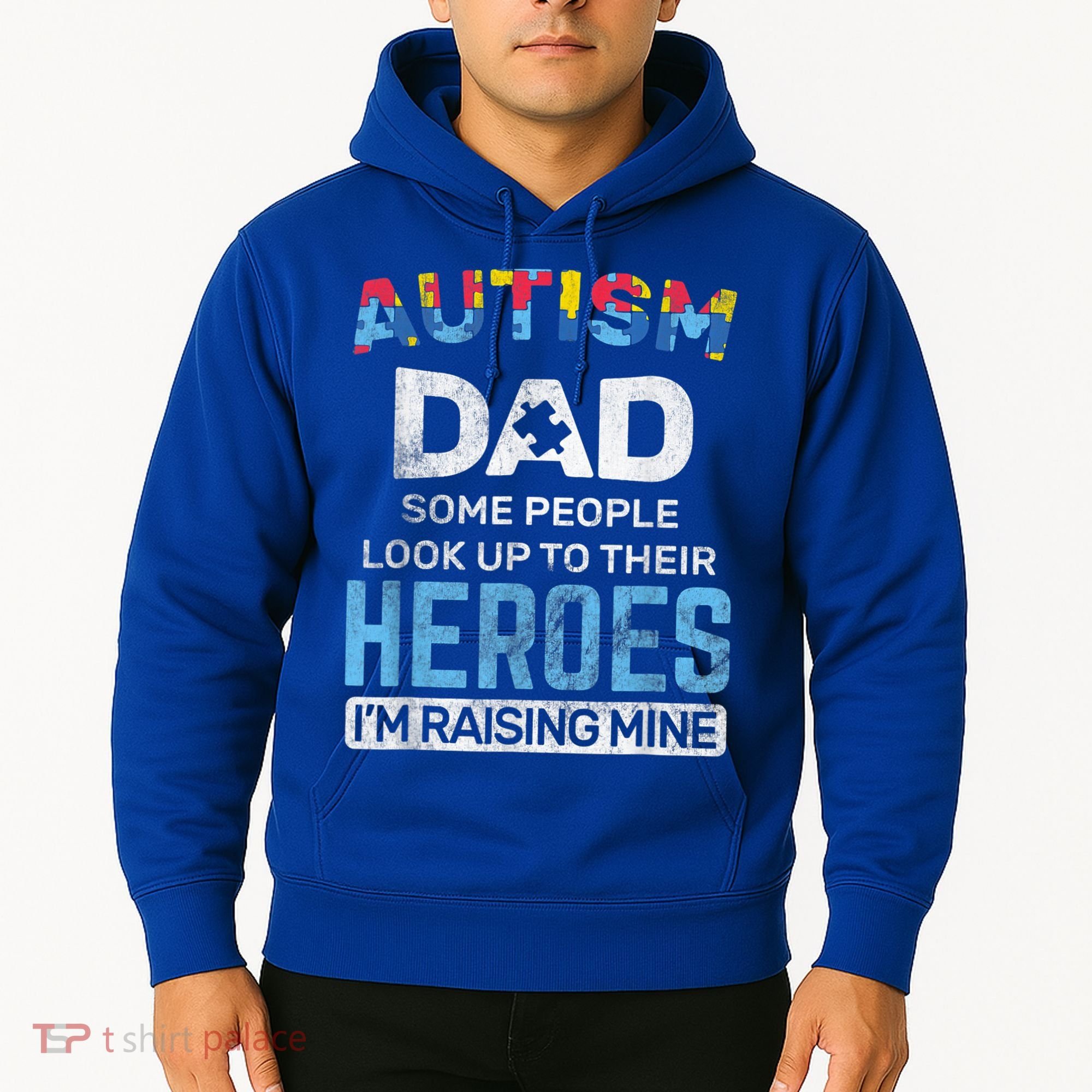 Autism Dad Autism Awareness Autistic Spectrum ASD Hoodie