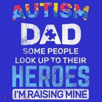 Autism Dad Autism Awareness Autistic Spectrum ASD Sweatshirt thumb 3