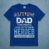 Autism Dad Autism Awareness Autistic Spectrum ASD T-Shirt thumb 5