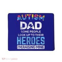 Autism Dad Autism Awareness Autistic Spectrum ASD Mousepad thumb 0