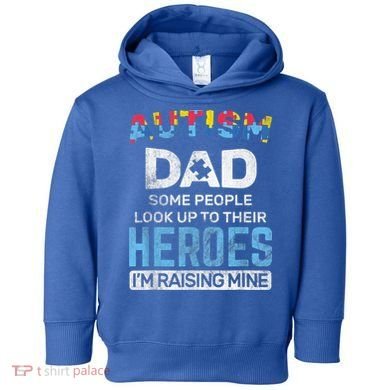 Autism Dad Autism Awareness Autistic Spectrum ASD Toddler Hoodie