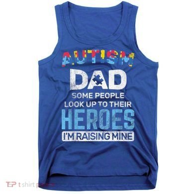 Autism Dad Autism Awareness Autistic Spectrum ASD Tank Top