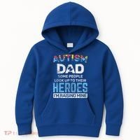 Autism Dad Autism Awareness Autistic Spectrum ASD Kids Hoodie thumb 0