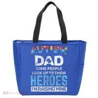 Autism Dad Autism Awareness Autistic Spectrum ASD Tote Bag thumb 0
