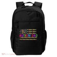 Autism Dad Autistic Child Father's Day Slogan Backpack thumb 0