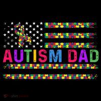 Autism Dad Autistic Child Father's Day Slogan Coffee Mug thumb 5