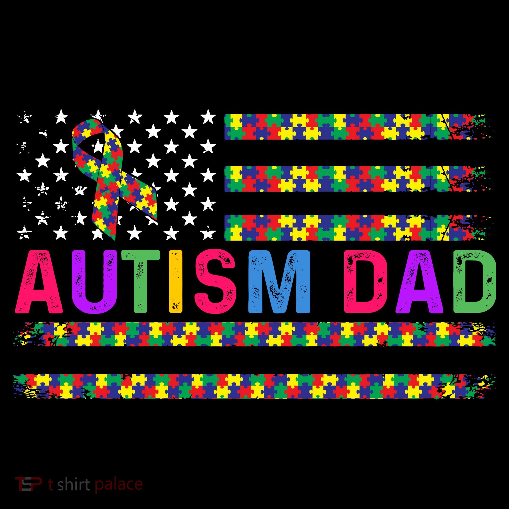 Autism Dad Autistic Child Father's Day Slogan Coffee Mug