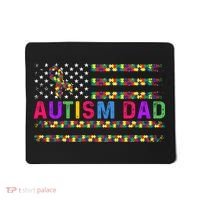 Autism Dad Autistic Child Father's Day Slogan Mousepad thumb 0