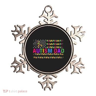 Autism Dad Autistic Child Father's Day Slogan Ornament
