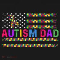 Autism Dad Autistic Child Father's Day Slogan Women's Tank Top thumb 5