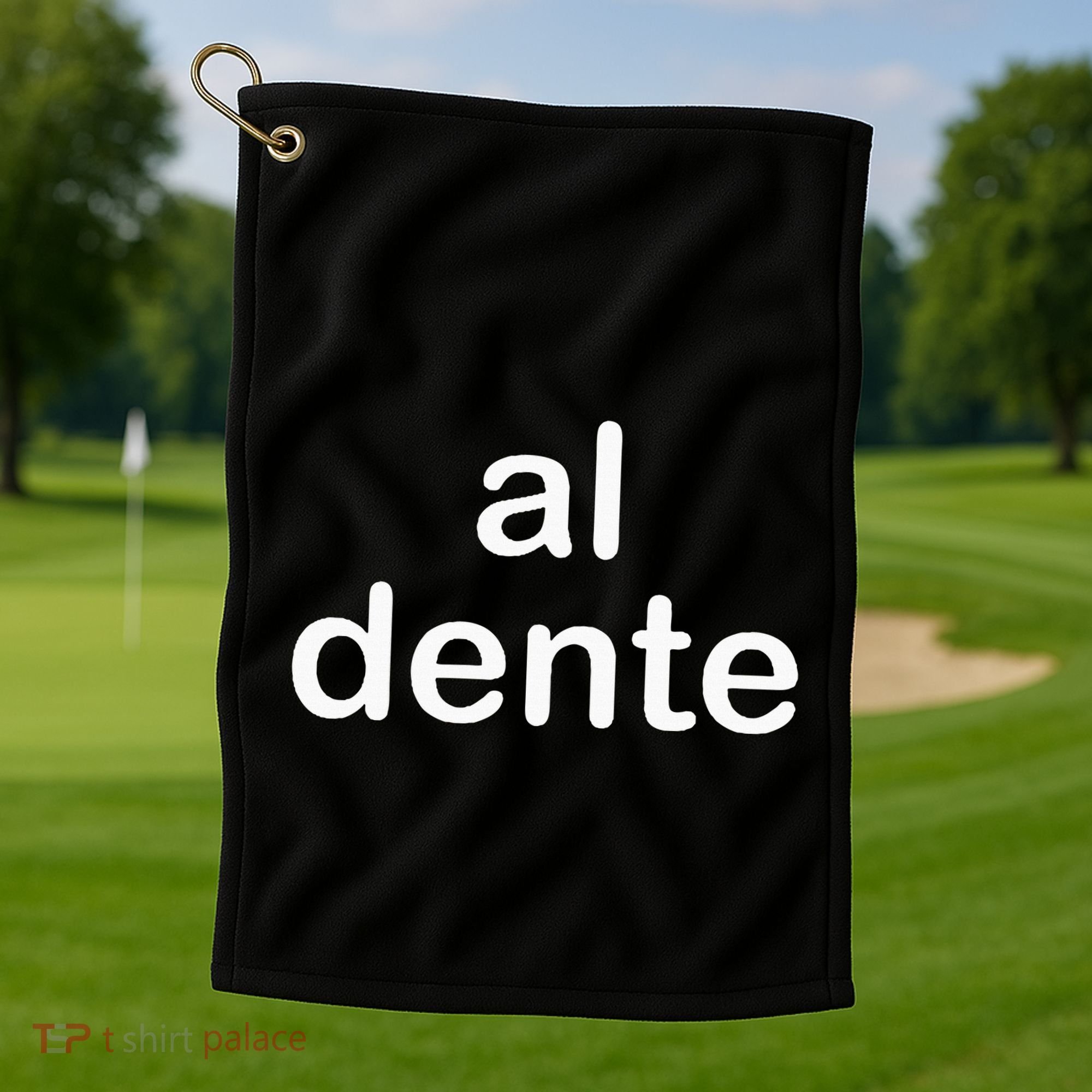 Al Dente Golf Towel