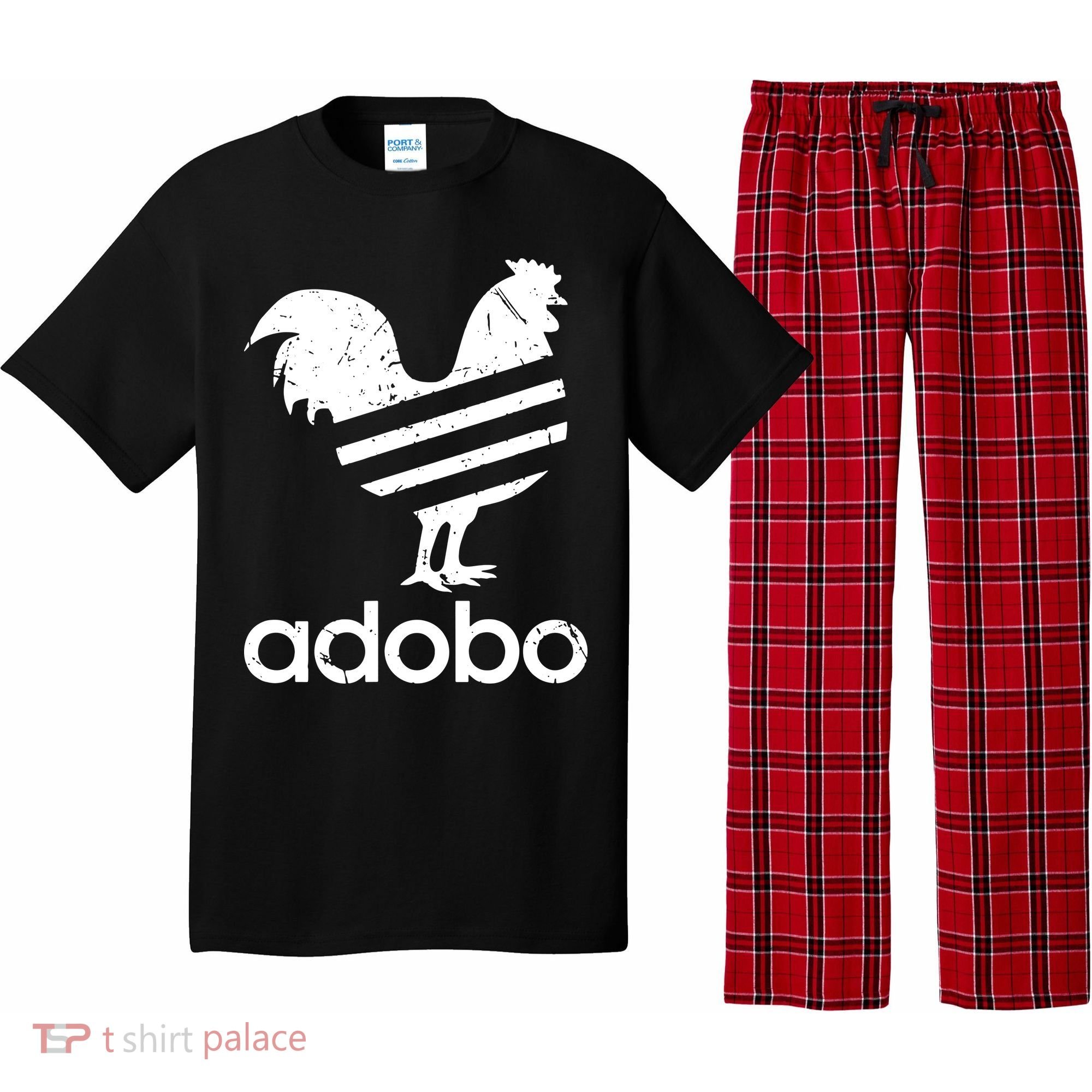 Adobo Distressed Pajama Set