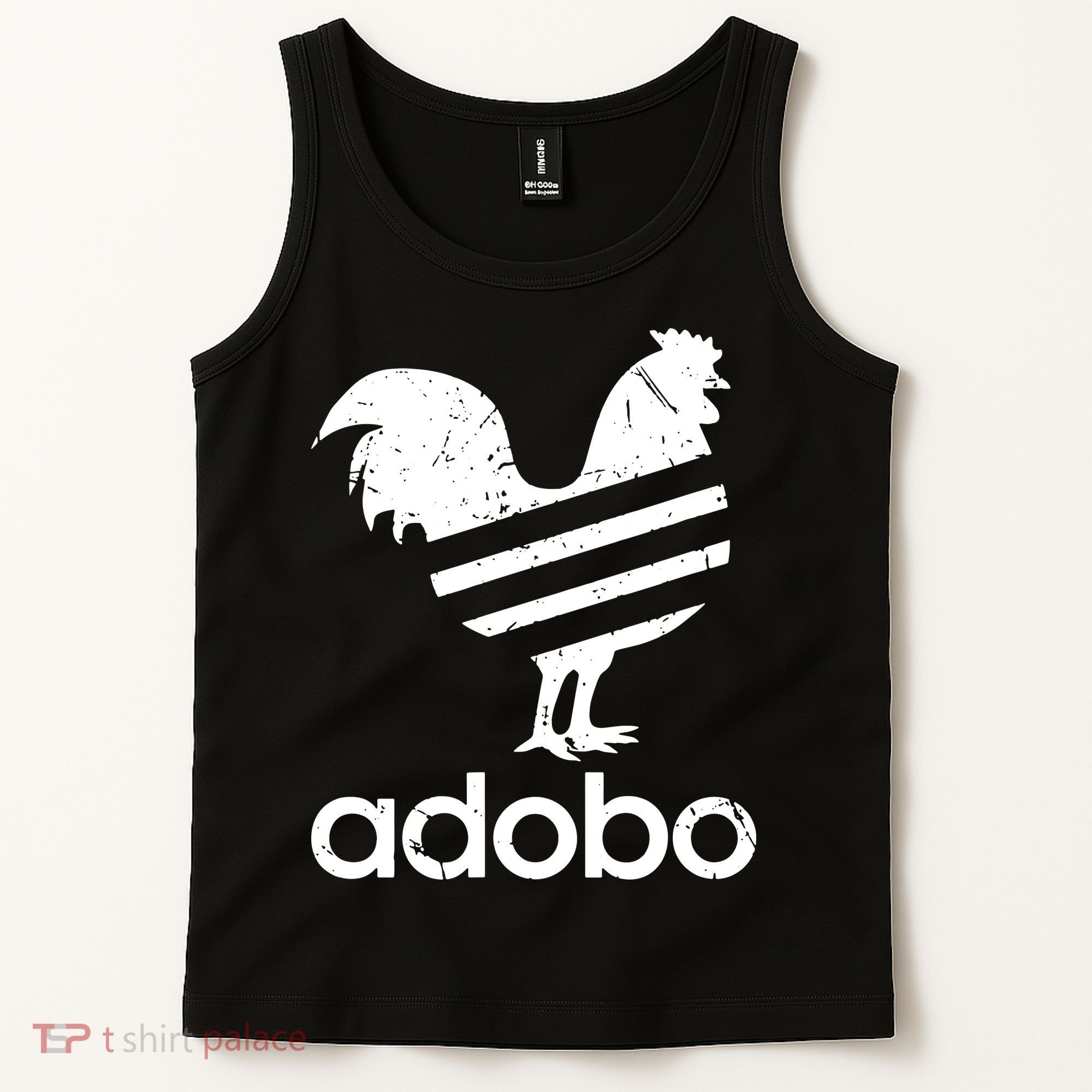 Adobo Distressed Tank Top