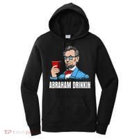 Abraham Drinkin Women's Hoodie thumb 0