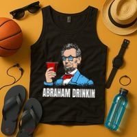 Abraham Drinkin Tank Top thumb 4