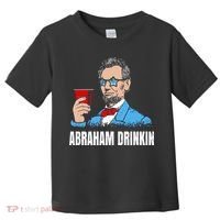 Abraham Drinkin Toddler T-Shirt thumb 0