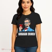 Abraham Drinkin Women's T-Shirt thumb 4