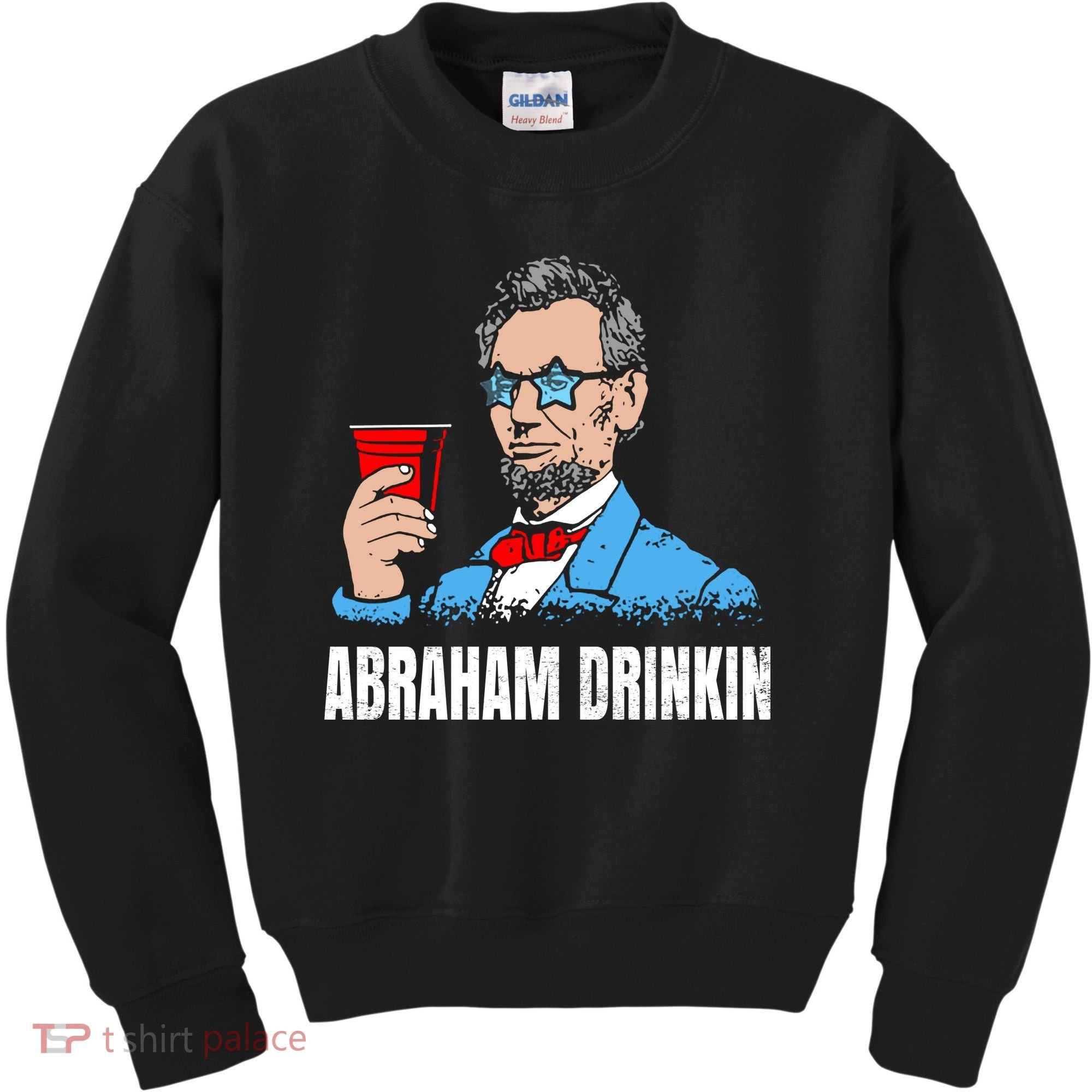 Abraham Drinkin Kids Sweatshirt