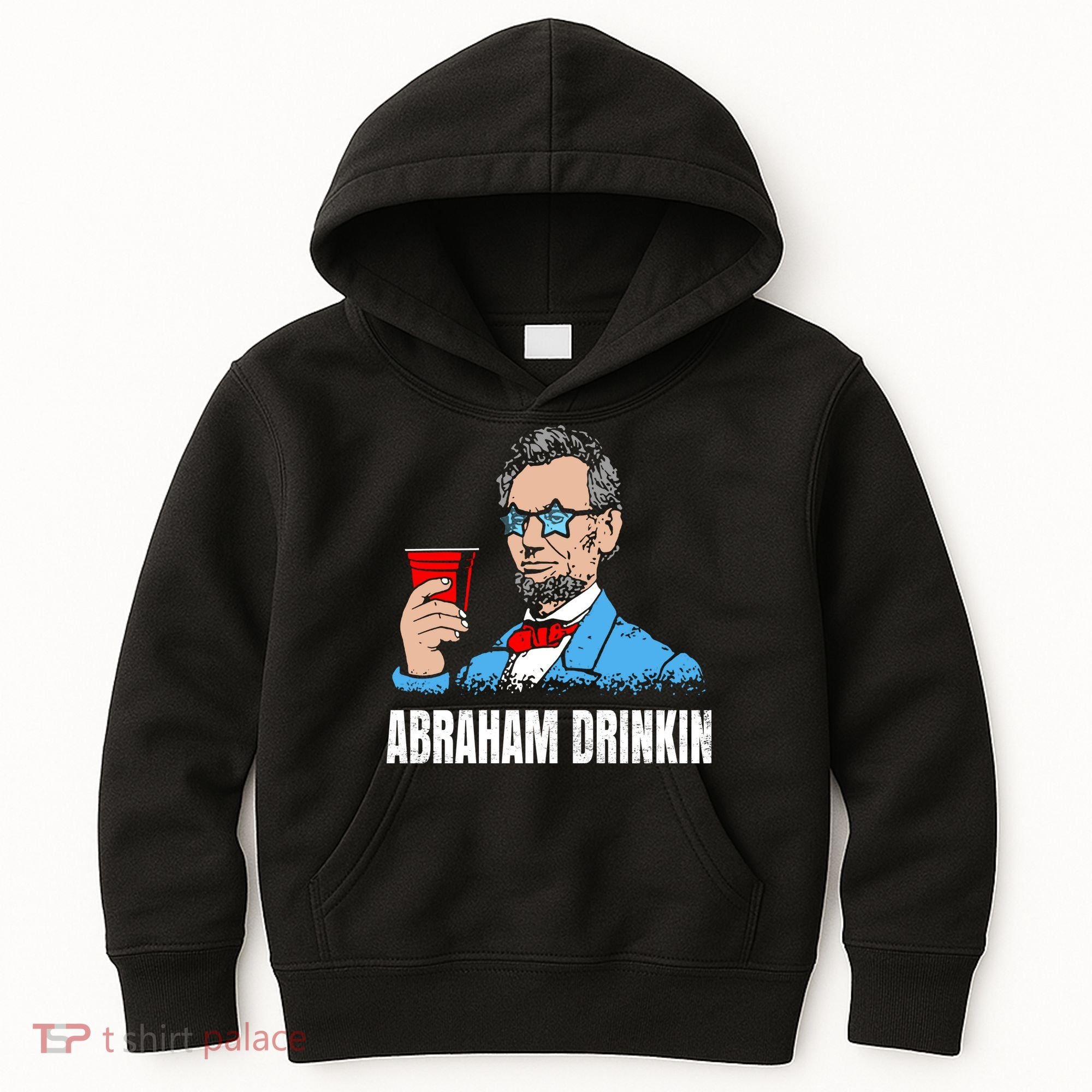 Abraham Drinkin Kids Hoodie