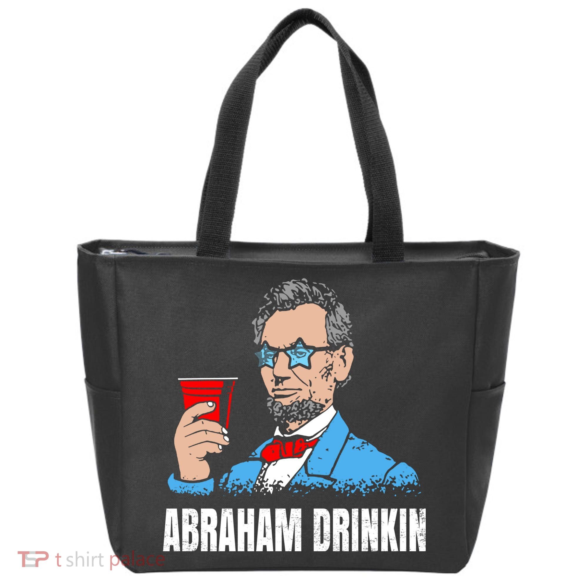 Abraham Drinkin Tote Bag