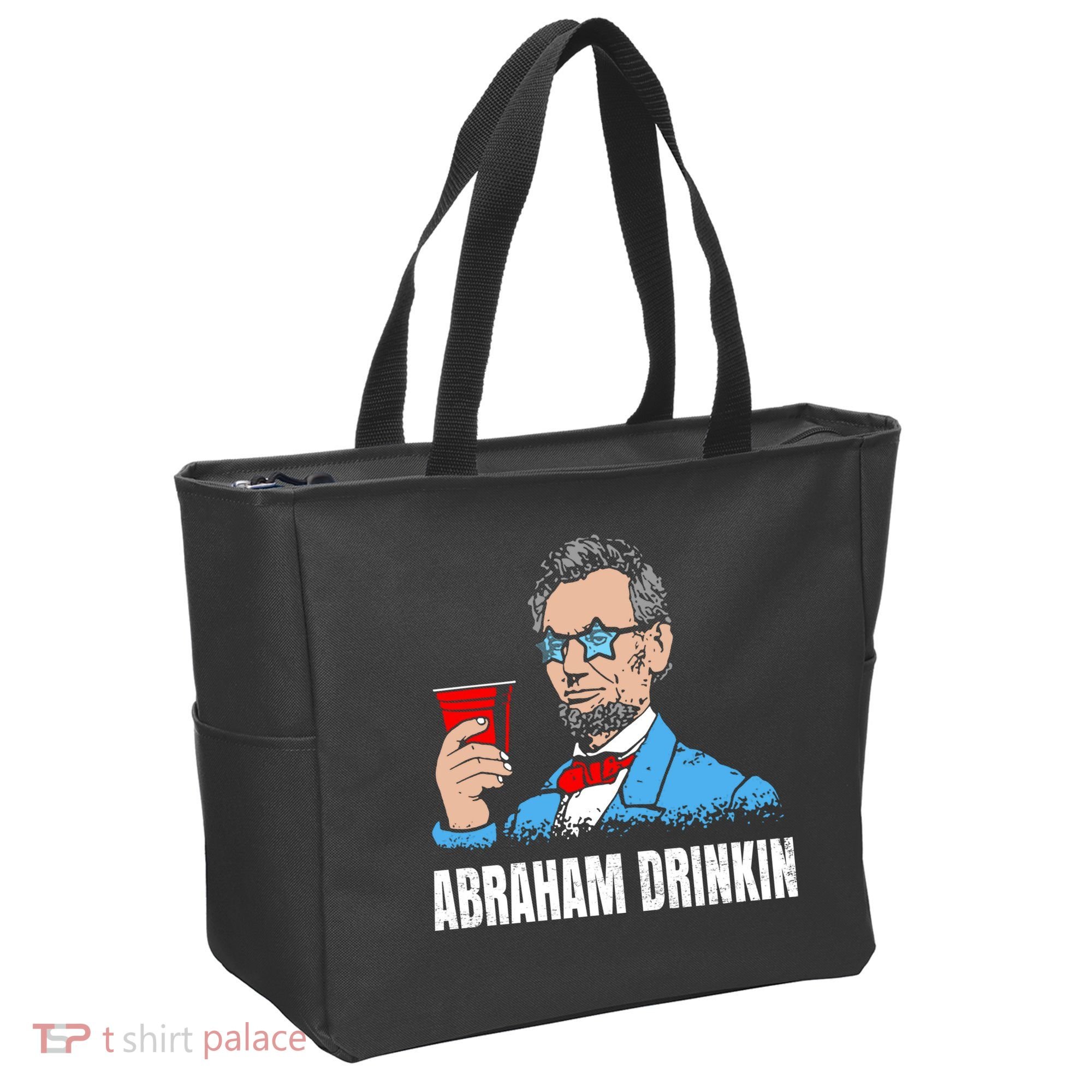 Abraham Drinkin Tote Bag