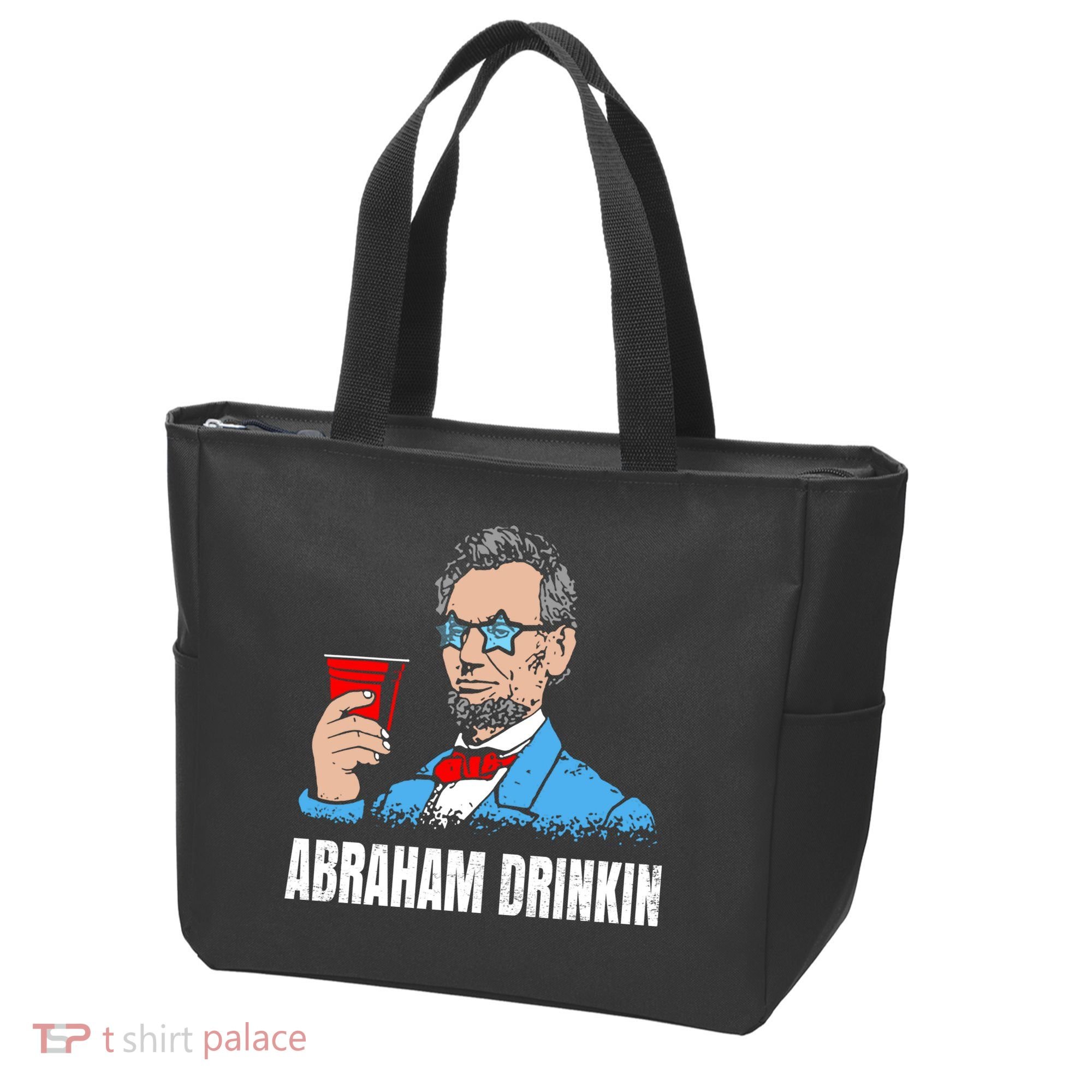 Abraham Drinkin Tote Bag