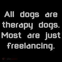 All Dogs Are Therapy Dogs Sweatshirt thumb 3