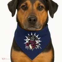Ape Drummer USA-Made Doggie Bandana thumb 1