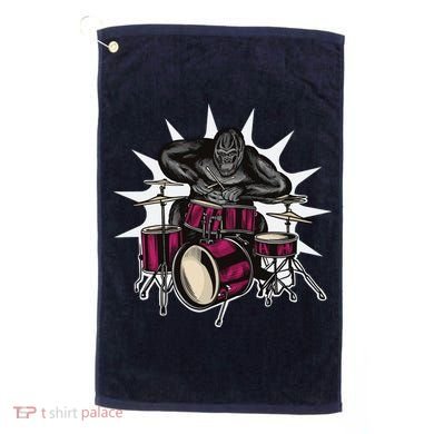 Ape Drummer Golf Towel