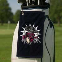 Ape Drummer Golf Towel thumb 2