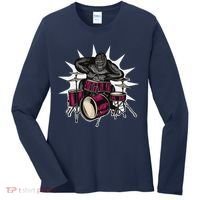 Ape Drummer Women's Long Sleeve Shirt thumb 0