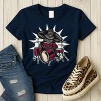 Ape Drummer Women's T-Shirt thumb 3