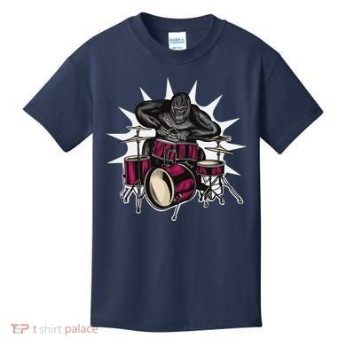 Ape Drummer Kids T-Shirt