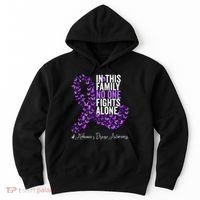 Alzheimers Disease Awareness Month Purple Ribbon Hoodie thumb 0