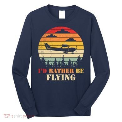 Airplane Decoration Aviation Decor Aviation Quotes Bag Long Sleeve Shirt