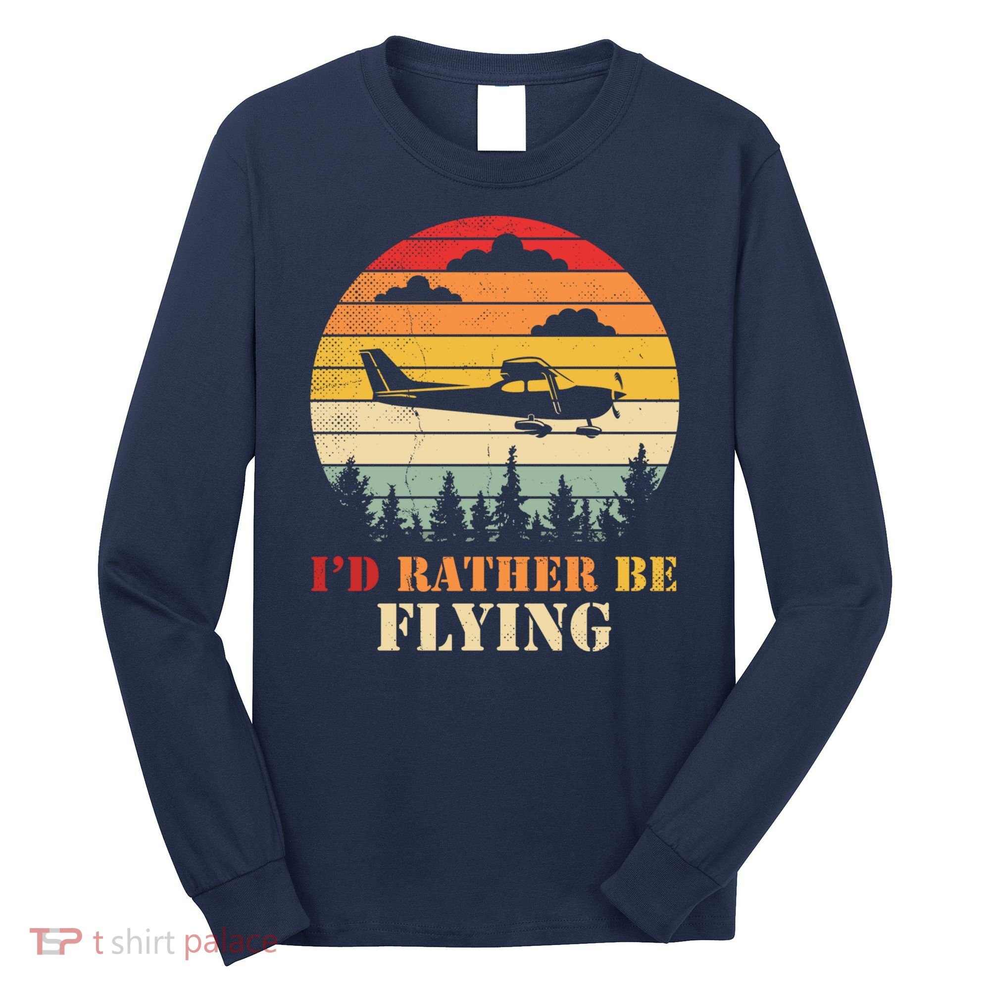Airplane Decoration Aviation Decor Aviation Quotes Bag Long Sleeve Shirt