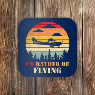 Airplane Decoration Aviation Decor Aviation Quotes Bag Coaster
