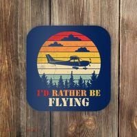 Airplane Decoration Aviation Decor Aviation Quotes Bag Coaster thumb 0