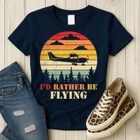 Airplane Decoration Aviation Decor Aviation Quotes Bag Women's T-Shirt thumb 3