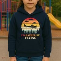 Airplane Decoration Aviation Decor Aviation Quotes Bag Kids Hoodie thumb 3