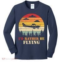 Airplane Decoration Aviation Decor Aviation Quotes Bag Kids Long Sleeve Shirt thumb 0