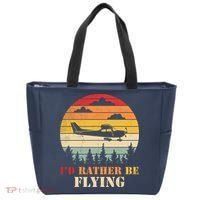 Airplane Decoration Aviation Decor Aviation Quotes Bag Tote Bag thumb 0