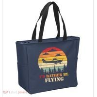 Airplane Decoration Aviation Decor Aviation Quotes Bag Tote Bag thumb 2