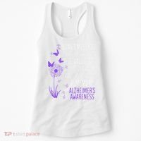AlzheimerS Disease Awareness Dementia I Wear Purple Women's Tank Top thumb 0