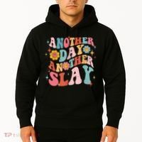 Another Day Another Slay Groovy Inspired Positive Vibes Hoodie thumb 2