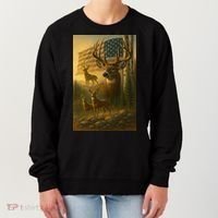 American Deer Women's Sweatshirt thumb 0