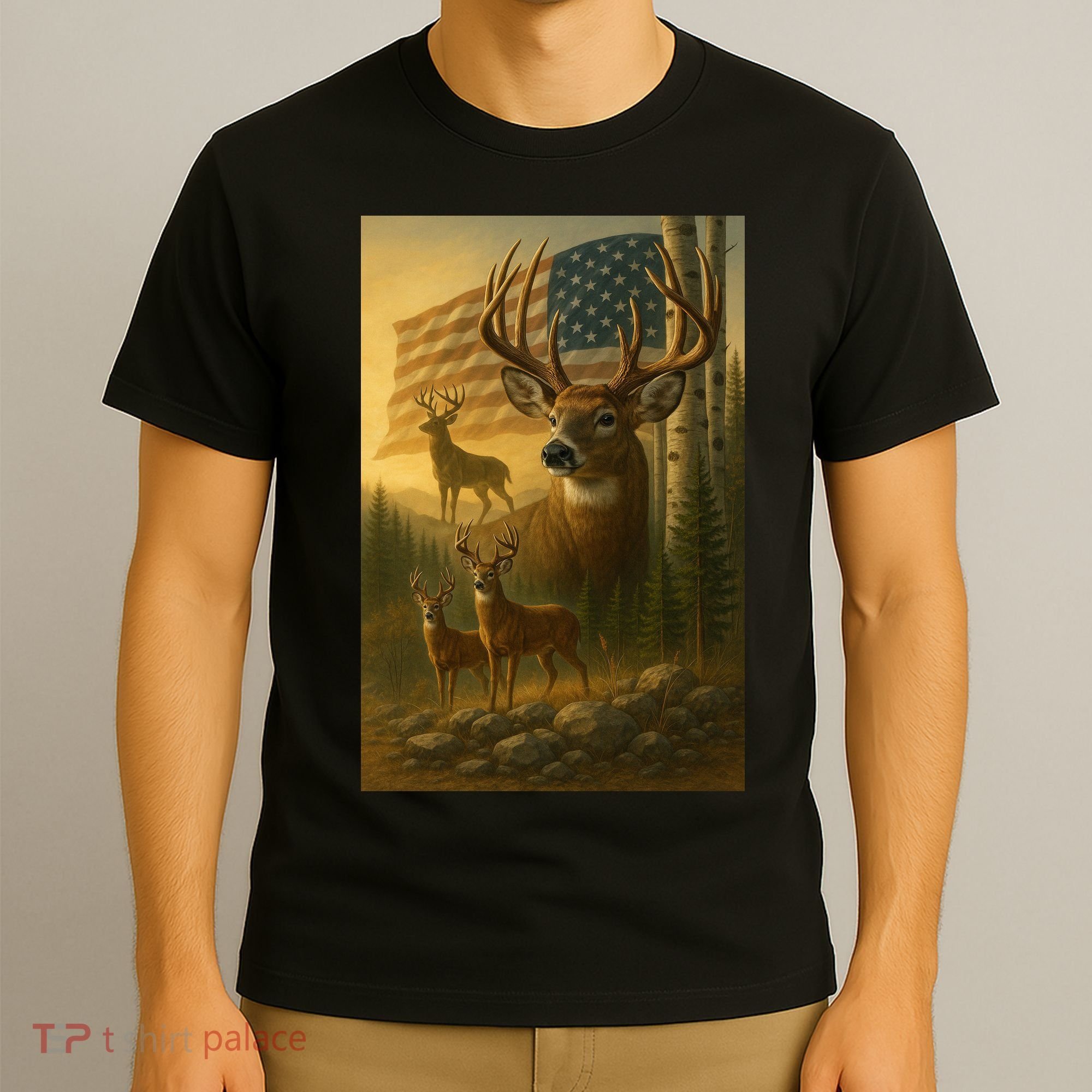American Deer T-Shirt