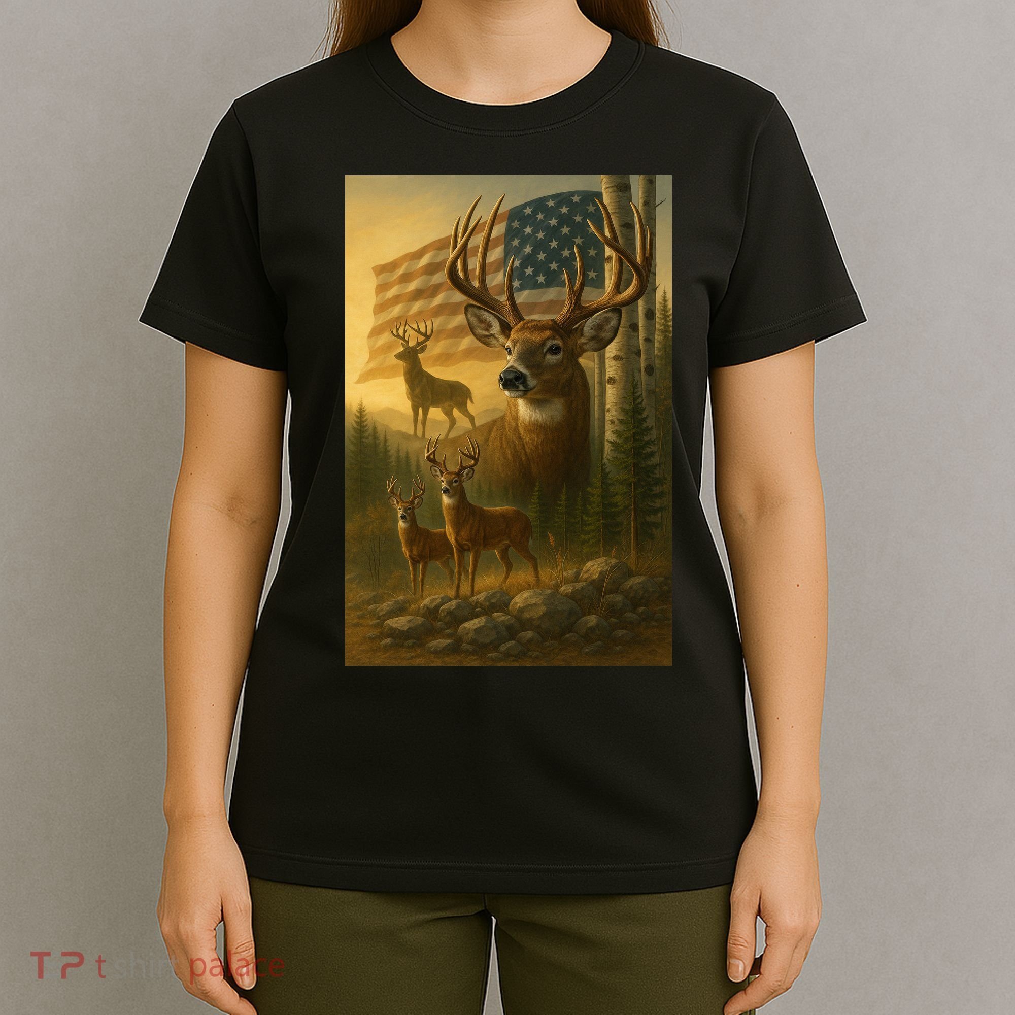 American Deer T-Shirt