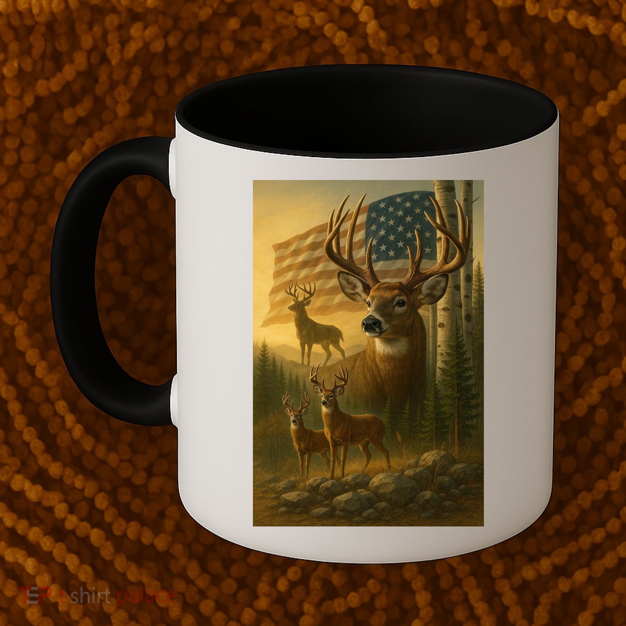 American Deer Coffee Mug